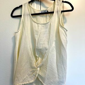 Ava Sky Muslin Top